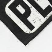 Italienisches Bowling Game Italy Bocci Player Bocc Fleecedecke (Ecke)