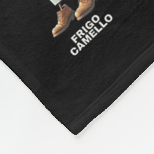 Italienisches Brain Rot Italienisches Brainrot Fun Fleecedecke (Ecke)