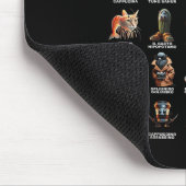 Italienisches Brain Rot Italienisches Brainrot Fun Mousepad (Ecke)