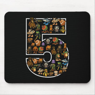 Italienisches Brainrot Geburtstag 5 Jahre Meme 5.  Mousepad