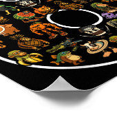 Italienisches Brainrot Geburtstag 8 Jahre Meme 8. Poster (Ecke)