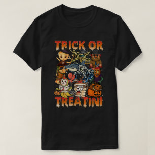 Italienisches Brainrot Halloween Kostümdesign T-Shirt
