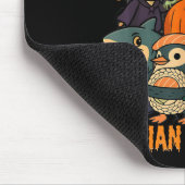 Italienisches Brainrot-Meme-Zeichen Halloween-Kost Mousepad (Ecke)