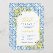 Italienisches Brautparty Einladung (Vorne/Hinten)