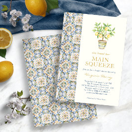 Italienisches Brautparty Einladung