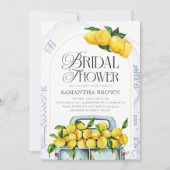 Italienisches Brautparty Einladung (Vorderseite)