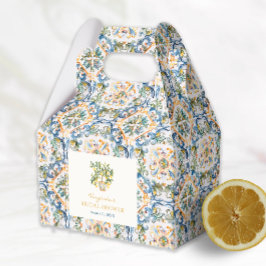 Italienisches Brautparty GefälligkeitsBox Geschenkschachtel