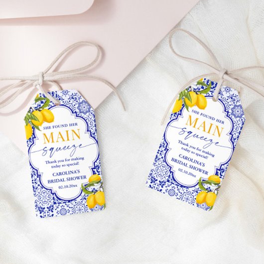 Italienisches Brautparty Geschenkanhänger