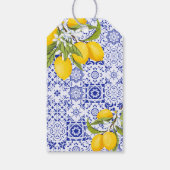 Italienisches Brautparty Geschenkanhänger (Rückseite)