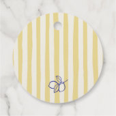 Italienisches Brautparty Geschenkanhänger (Rückseite)