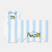 Italienisches Brautparty Lemon Geschenkschachtel (Ungefaltet)