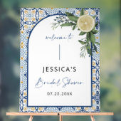 Italienisches Brautparty-Schild Acryl Acrylschild (Neutral)