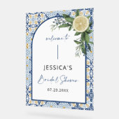 Italienisches Brautparty-Schild Acryl Acrylschild (Winkel)