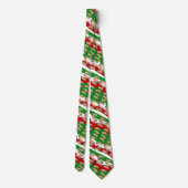 Italienisches Cannoli Dessert Krawatte (Rückseite)