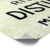 Italienisches Cognac-Poster 1905 Poster (Ecke)