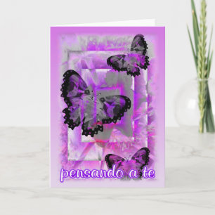 Italienisches Denken an Sie   Karte-leer Karte