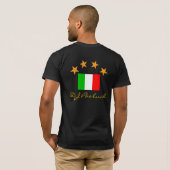 Italienisches DJ T-Shirt (Schwarz voll)