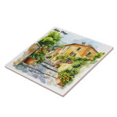 Italienisches Dorf Fliese (Seite)