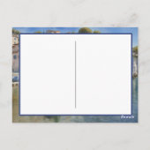 Italienisches Dorf Mediterranea Postcard Postkarte (Rückseite)