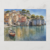 Italienisches Dorf Mediterranea Postcard Postkarte (Vorderseite)