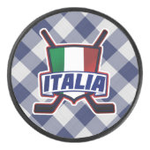 Italienisches Eishockeyteam Puck (Vorderseite)