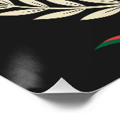 Italienisches Erbe-Wappen Poster (Ecke)