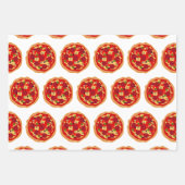 Italienisches Essen lustige Pepperoni-Pizzapflanze Geschenkpapier Set (Vorderseite 3)