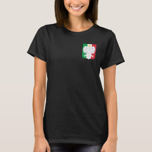 Italienisches Familienerbe in Polen Italien Italie T-Shirt