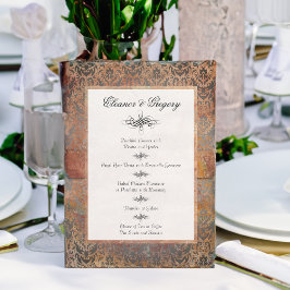 Italienisches Fest Tuscan Elegance Karte