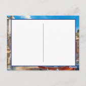 Italienisches Fischerdorf Postkarte (Rückseite)