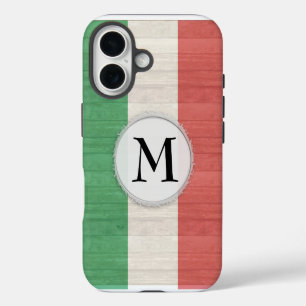 Italienisches Flag Case iPhone 16