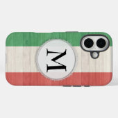 Italienisches Flag Case iPhone 16 (Rückseite (Horizontal))