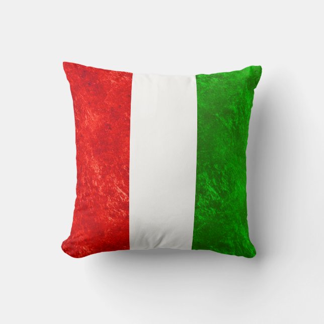 Italienisches Flag Kissen (Vorderseite)