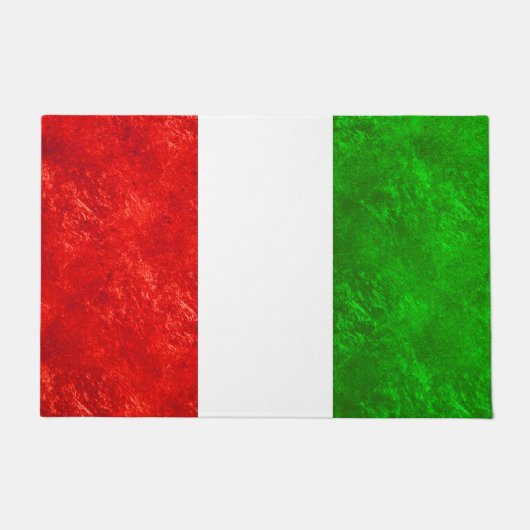 Italienisches Flaggen-Design Fußmatte (Vorderseite)