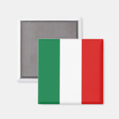 Italienisches Flaggenmagnet Magnet (Vorderseite/Rückseite)