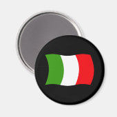 Italienisches Flaggenmagnet Magnet (Vorderseite/Rückseite)