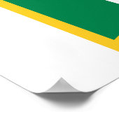 Italienisches Flaggenplakat für Little Italy New Y Poster (Ecke)