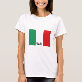 Italienisches Flaggent-shirt Italiens T-Shirt