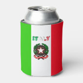 Italienisches Flaggenzeichen Dosenkühler (Kanne Vorderseite)