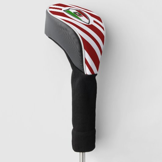 Italienisches Flaggenzeichen Golf Headcover (angewinkelt)