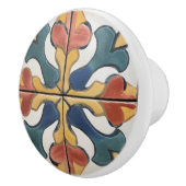 Italienisches Fliesengebirge Traditionell Keramikknauf (Rechts)