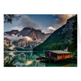 Italienisches Foto Bergsee Landschaft
