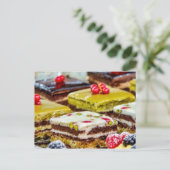 italienisches Gebäck Postkarte (Stehend Vorderseite)