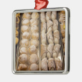 Italienisches Gebäck Silbernes Ornament (Links)