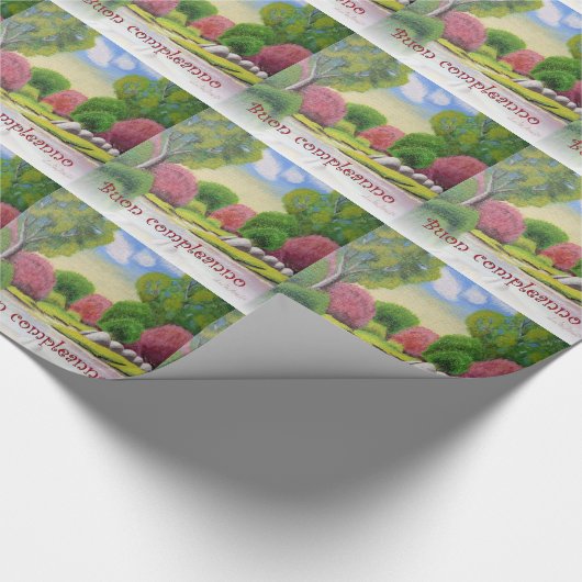 Italienisches Geschenkpapier (Ecke)