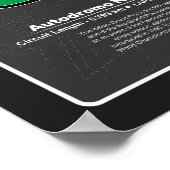 Italienisches GP Poster (Ecke)