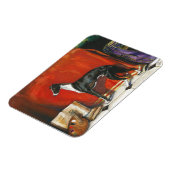 Italienisches Greyhound-Aquarellbild Magnet (Linke Seite)