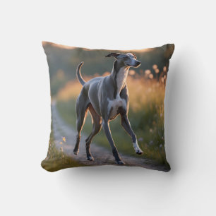 Italienisches Greyhound Elegant-Kissen Kissen