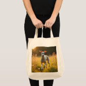 Italienisches Greyhound Elegantes Lebensmittelgesc Tragetasche (Vorderseite (Produkt))