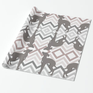 Italienisches Greyhound Hund Rescue Wrapping Paper Geschenkpapier